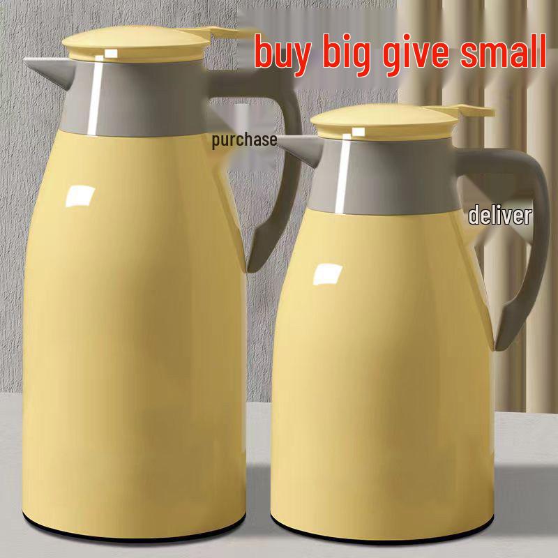 BOGO Thermos Flask: Large Capacity Insulated Water Bottle for Home, Portable Hot Water Pot for Students