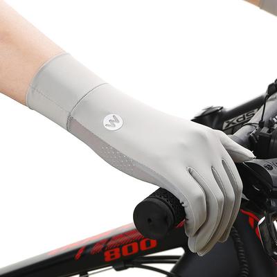 Sunscreen Gloves Ice Silk Women Spring and Summer Thin UV Protection