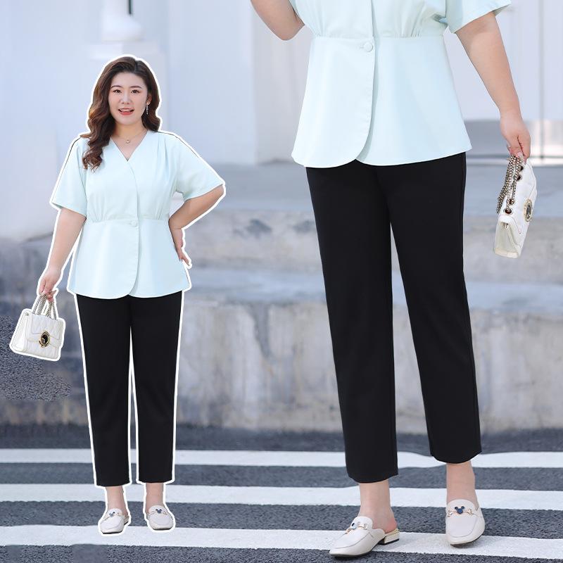 Jarní kalhoty na dojíždění a zeštíhlení Harlenovy devítibodové ležérní kalhoty