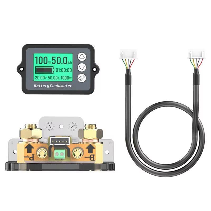 ABBP-Vehicle Battery Capacity Tester-TK15 Coulomb Meter 350A(0-500A) For E-Bike/Balance Car/Cleaning Machine