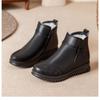 New Winter Mother Cotton Shoes and Velvet Padded Warm Middle-aged Booties Grandma Shoes for Middle-aged and Elderly People