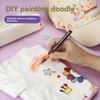 6/30 Colors Fabric Markers - Fine Tip Fabric Markers Permanent for Clothes - No Bleed Pens for T-Shirts, Bags, Textile, Canvas,
