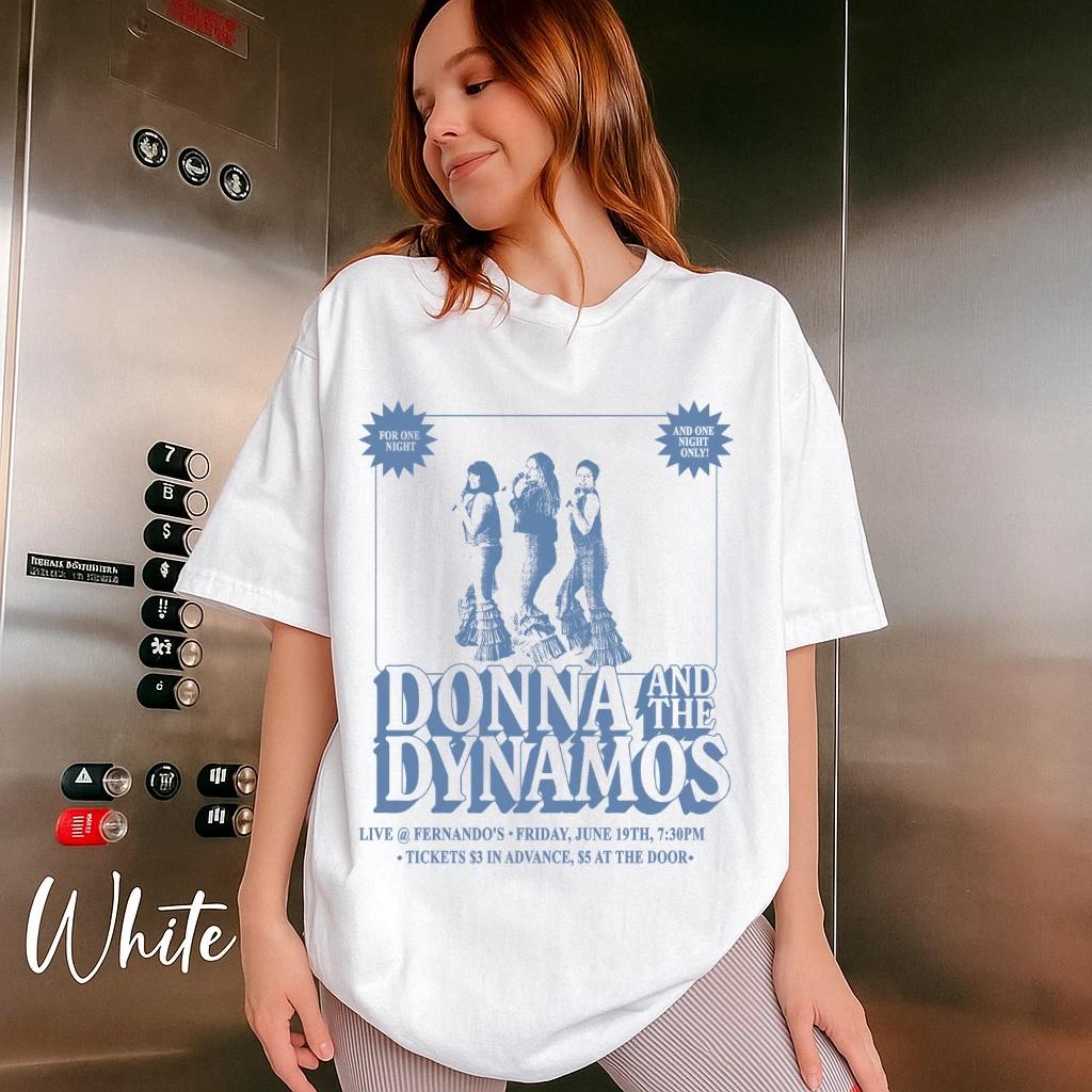 Vintage Donna & The Dynamos “One Night Only” Mamma Mia T-Shirt L