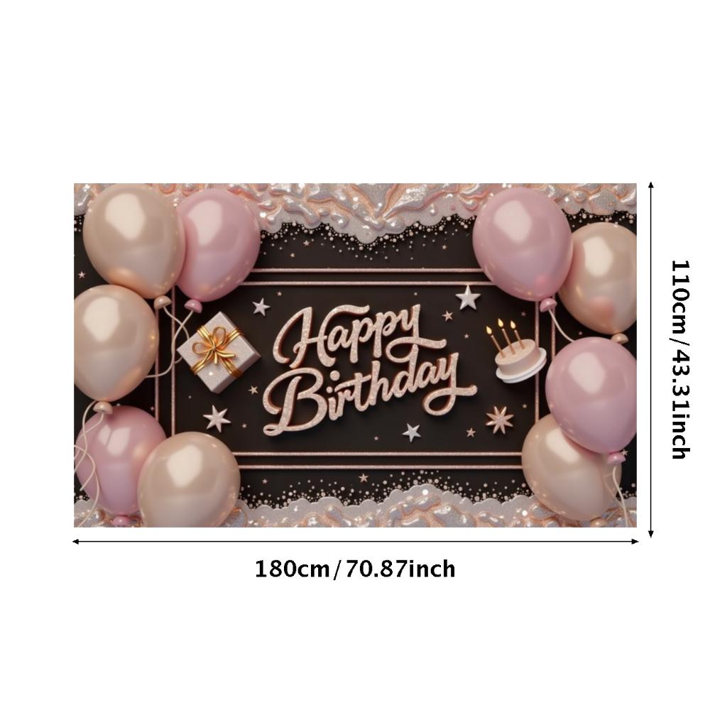 

Colorful Event Banner Decorative Banner Party Decoration for Gift for Her Birthday Party Indoor Decoration