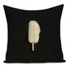 Motto Letters Printed Home Decor Cushion Covers Polyester Black White Pillow Cover Sofa Bed Car Decorative Pillow Case