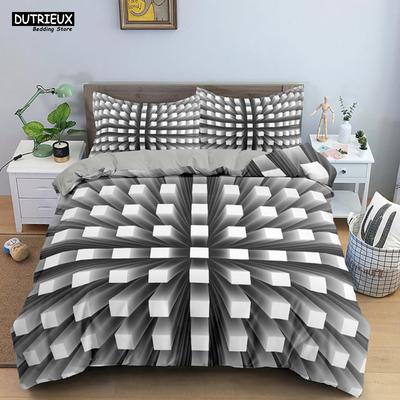 Juego de Cama Psicodélico de Impresión Digital 3D Juego de Funda Nórdica Microfibra Adultos Mujeres Individual Queen King Twin Tamaño Completo Ropa de Cama