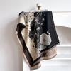 Luxury Winter Flower Imitaion Cashmere Scarves High Quality Women Thicken Wrap Shawl Ladies Warm Pashmina Peacock Besign Scarf