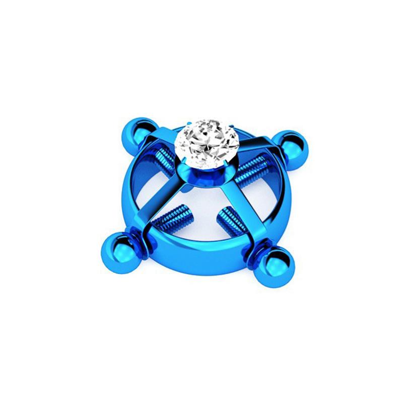 Stainless Steel Fake Nipple Rings For Women Screw Back Non Piercing Clip Nipple Piercing Jewelry