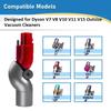 Quick Release Top Bottom Adapter Accessories For Dyson V7 V8 V10 V11 V15 Vacuum Cleaner Part Low Reach Adaptor Spare Parts