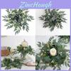 Wedding Greenery Floral Candle Holder For Home Decor And Photography Props