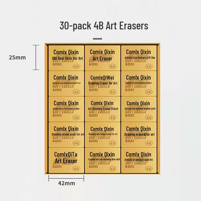 Comix B2553 4B Art Eraser