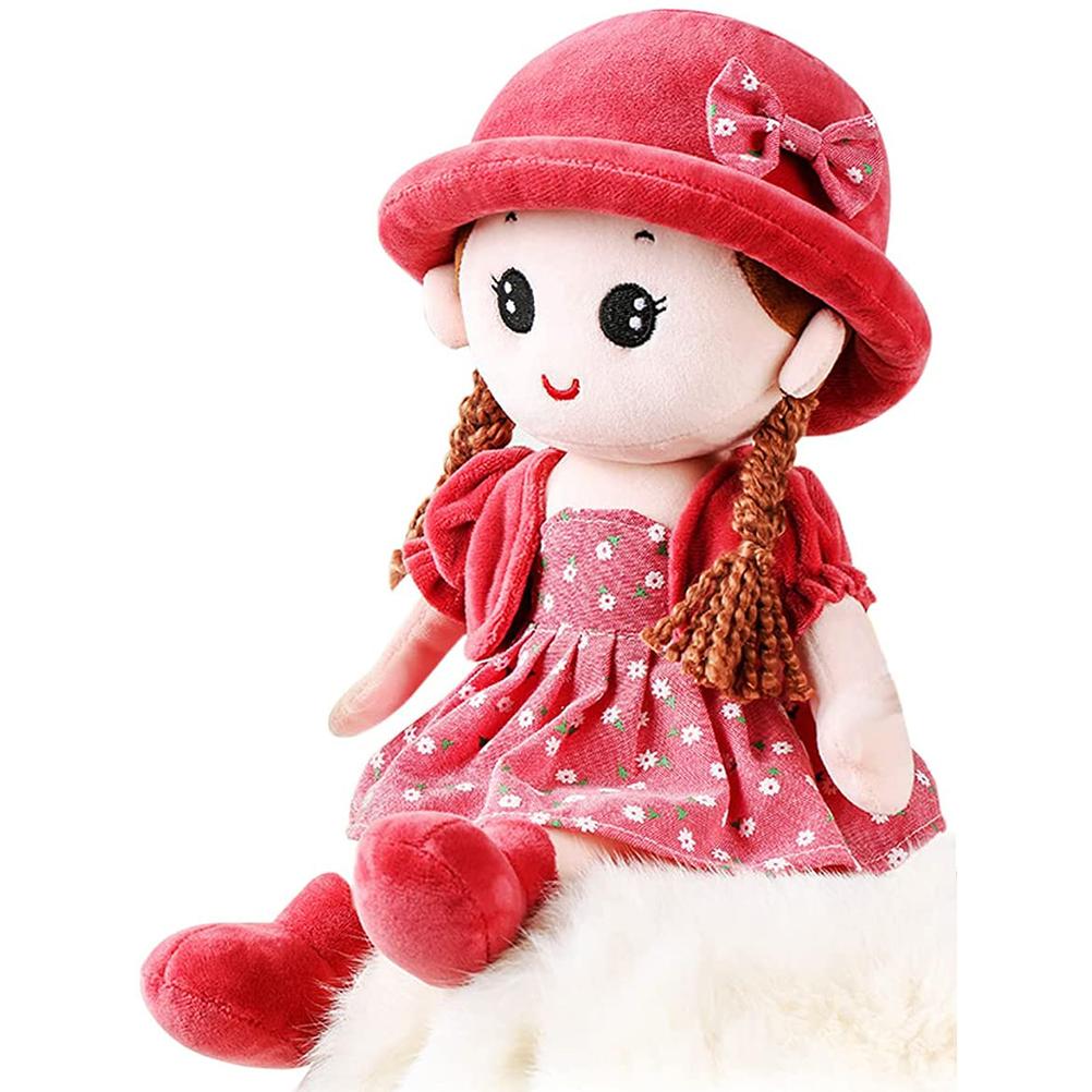 Baby Girl Rag Doll Soft Stuffed Plush Doll Toy Cute Princess Doll Ragdoll Toy Children S Room