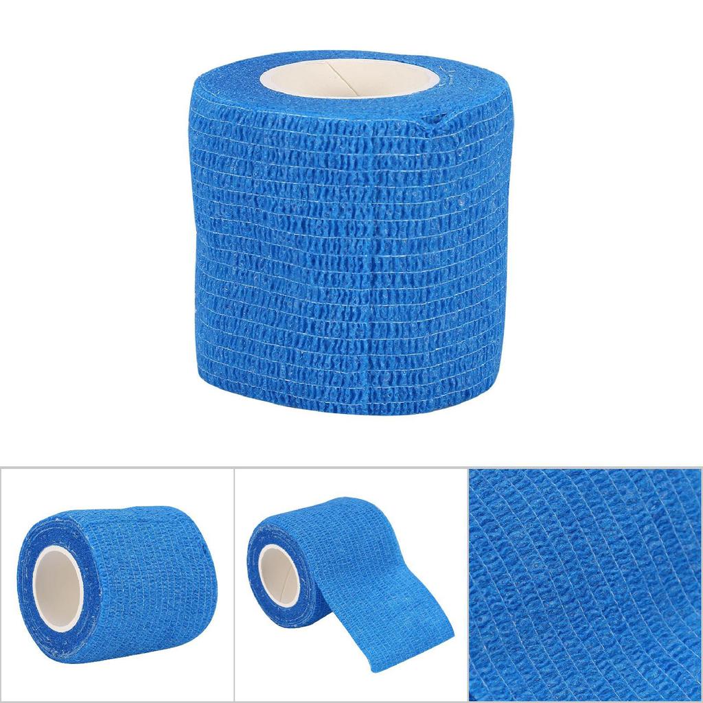Tattoo Accessory Self Adhesive Elastic Bandage Finger   Wrap Sport Tape (Red)