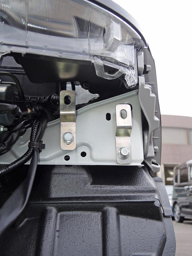 MITSUBA Mounting Bracket Front and Rear Adjustment Brackets for Set of Made in (Mitsuba Sankowa) Crank-Shaped Set, Horns, Car, 2, Japan, SZ-1141