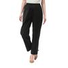 Women's High-Waist Mulberry Silk Pants: Lightweight, Elastic, Casual Nine-Point Design for Middle-Aged & Elderly