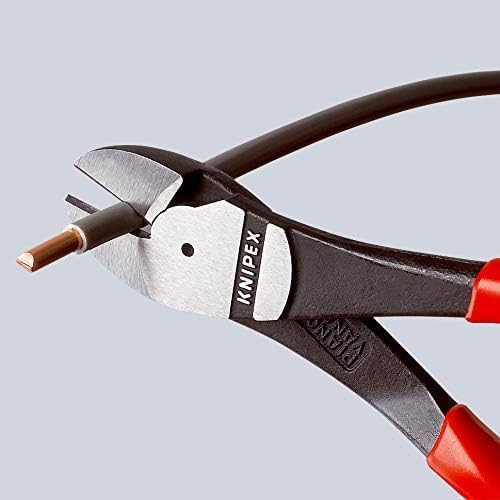 KNIPEX 7402-180 Strong diagonal nipper (for hard wire) (SB)