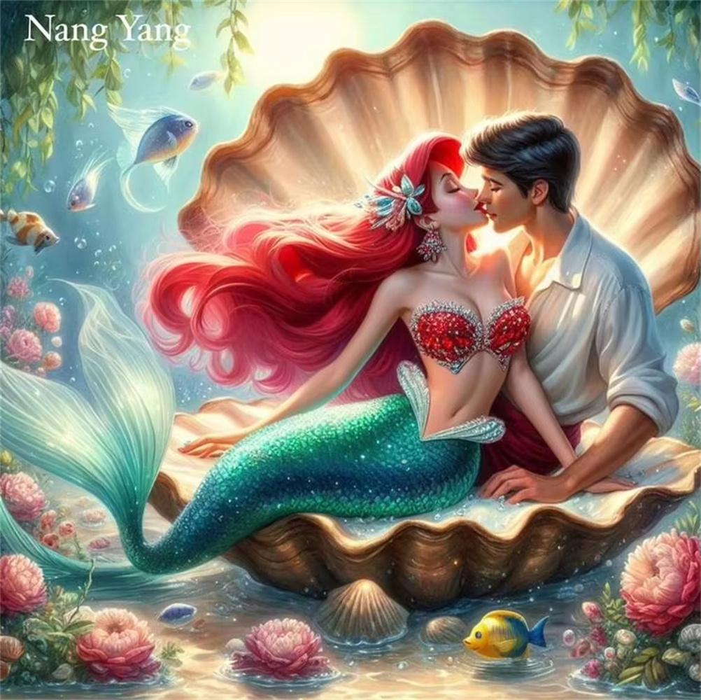 Disney IP Collection Diamond Painting Full of Diamonds DIY Diamond Embroidery Cartoon Decorative Painting Material Package