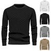 Herren Kariertes Langarm-T-Shirt Schweres Casual Bottoming Shirt Home Wear Streetwear Winter Tops Tees Streetwear