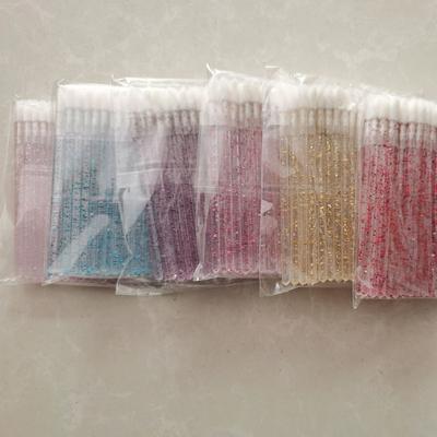 Wegwerp Crystal Wimpers Borstel Kam Wimpers Verlenging Mascara Wands Make-up Professionele make-up Beauty Tool