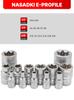 Forcekraft Tool Set 222 Pieces CrV Steel Large Set 1/4" 3/8" 1/2"