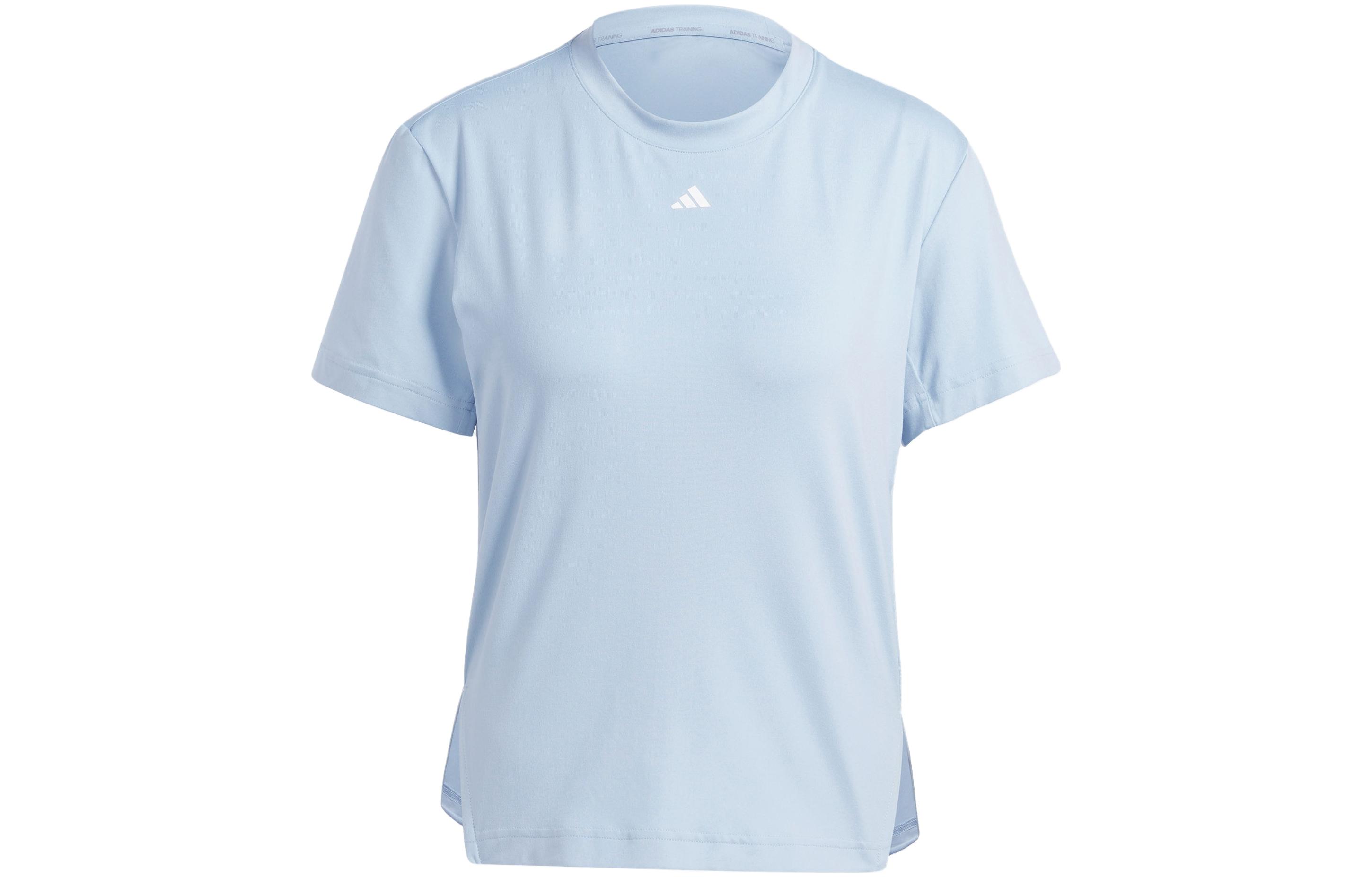 

Adidas Set in Sleeve T Shirt Women s Light Blue IL1366 XXL