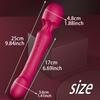 10 Modes Dual Motor Powerful Vibrator G Spot Massager Clitoris Stimulator Dildo Whole Body Silicone Anal Plug Toy for Women