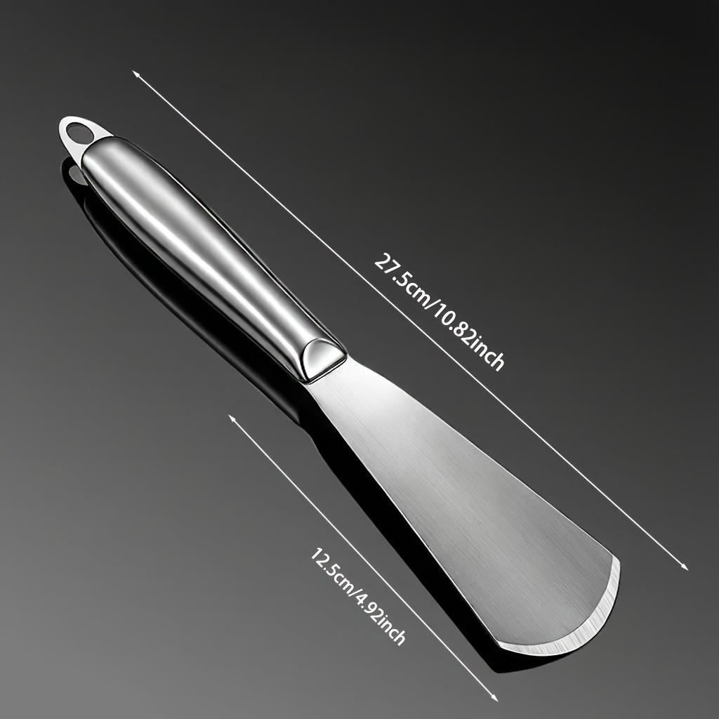 A Heavy-Duty Stainless Steel Gardening Trowel Available in Flat And Pointed Versions, Ideal for Planting, Weeding, And Loosening Soil