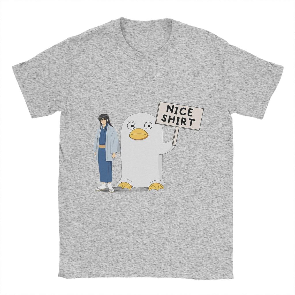 Oversized T Shirt Summer Gintamas  Trending T-Shirts  Gintoki Sakata  Tshirt for Men's Y2K Funny Wholesale Short Sleeve Tees