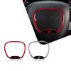 For Dodge Challenger Charger Ram 1500 Decor Carbon Fiber Steering Wheel Center Ring Trim Cover Sticker Interior Accessories U111