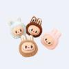 Vinyl Face Plush Small Head Pendant Cute Labubu Tide Play Schoolbag Pendant Gift