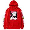 Fashion Women Japanese Anime Hunter X Hunter Hisoka Print Hoodie Long Sleeve Drawstring Sweatshirt Unisex Pullover Top