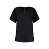DIY Name Embroidery Customization Women's Uniform Quick-drying Fabric Solid Color V-neck Pocket Short-sleeved Trousers Suit Dry-nurse Work Clothes