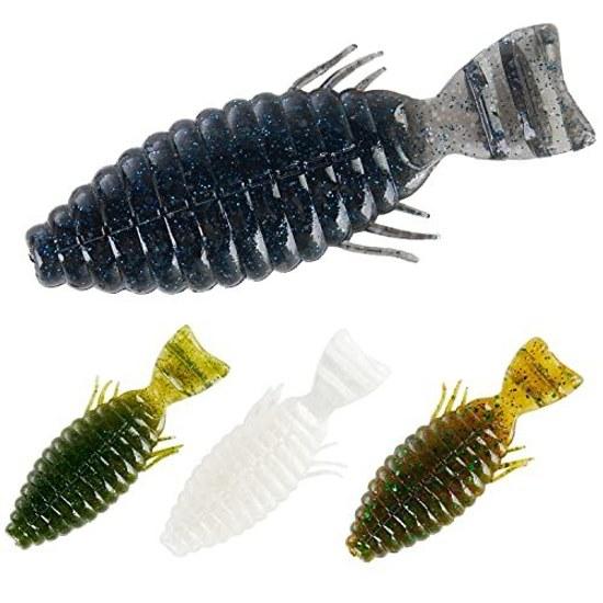 Aoi Arashi Lure Bass Worm Soft Bait 3 inches 7g 3.8 14g Fishing Flat