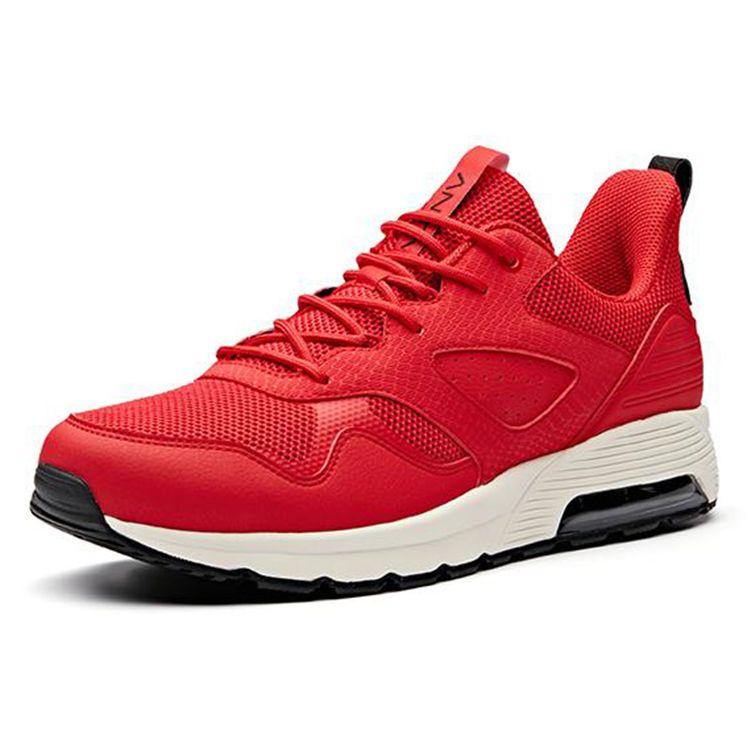 Anta Trendy Fashion Shock Absorbing Wear Resistant Low Top Casual Shoes Men Sneakers Red White Black 11917775-4