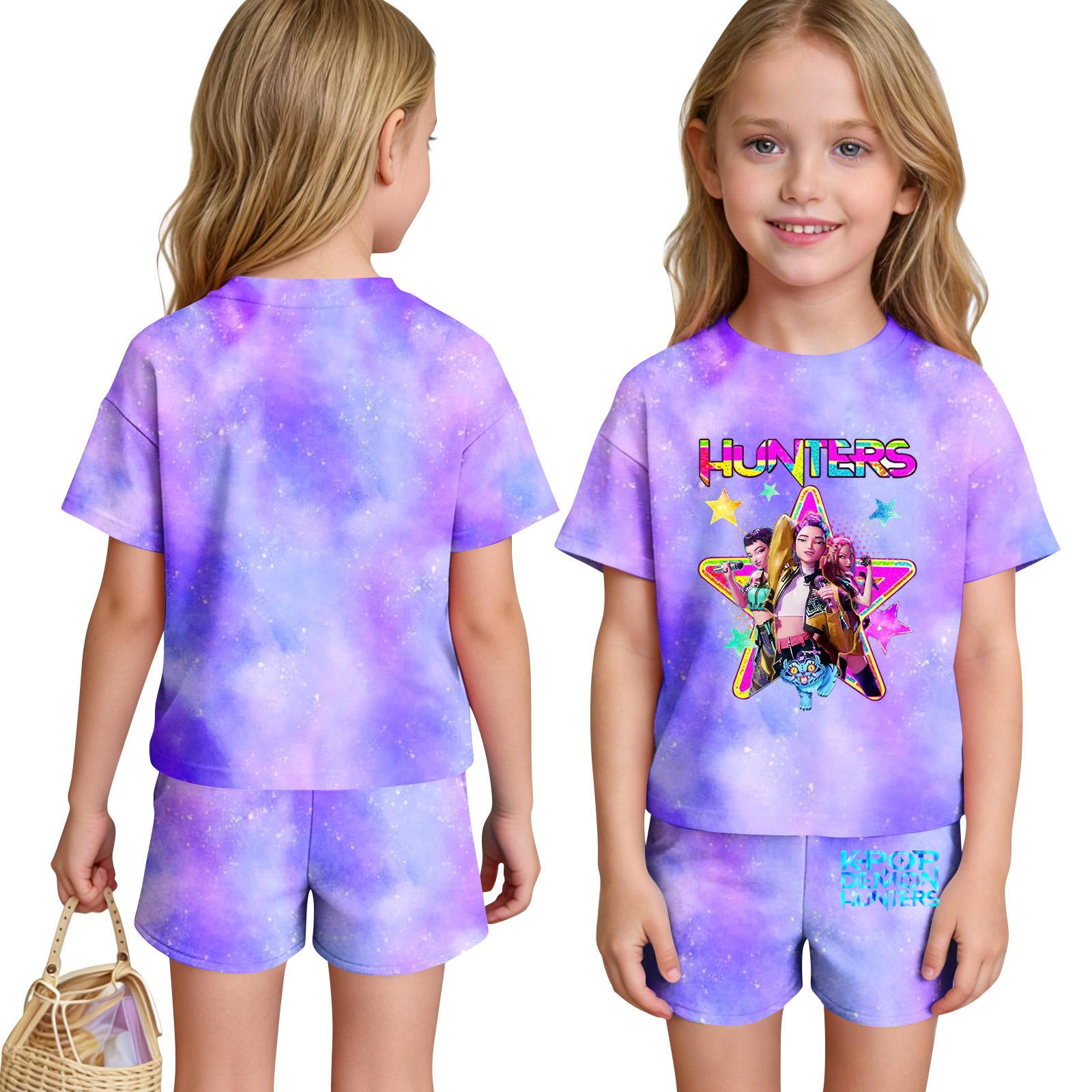 Children s Cute Print Casual Cute Pajamas Set 150