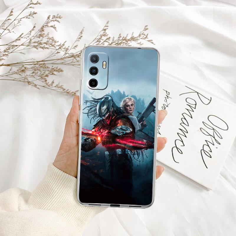 Aliens vs Predator Xenomorph Transparent Phone Case for Motorola Moto Edge 20 30 40 50 S30 Fusion Ultra Pro Neo Lite + G200 G23