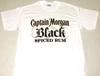 Rare Vintage Captain Morgan Black Spiced Rum T-Shirt New! MEDIUM Unisex T-Shirt