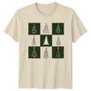 Christmas Trees Winter Holiday Unisexs TShirt Unisexs Tee Graphic Unisex Top