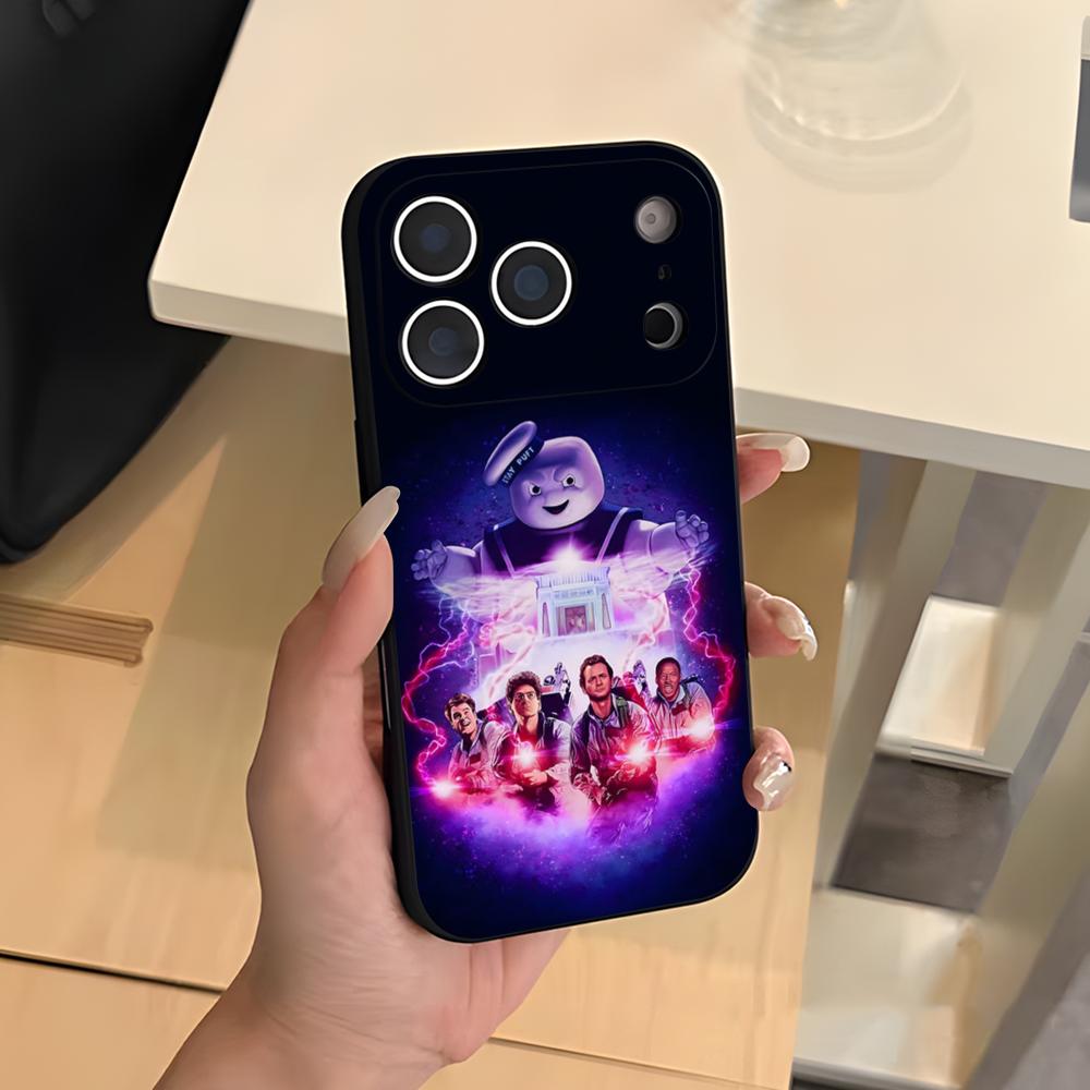 

Film G-Ghostbusters Phone Case For IPhone 17 Air 16 E Pro Max 15 14 13 Mini 12 Pro 11 Max Plus Black Soft Shell iPhone 12ProMax