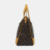 [Pre-Owned] Estrela Large Brown Coated Canvas Monogram Crossbody Handbag Shoulder Bag With Gold Hardware And Detachable Strap - Fair #ILSL7W