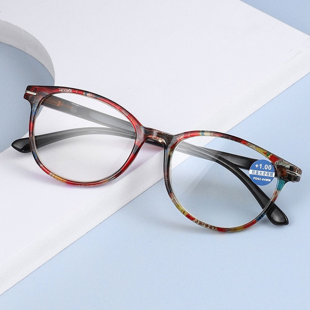 

Мужские и женские портативные винтажные элегантные очки с защитой от синего света, ультралегкие очки для чтения в оправе