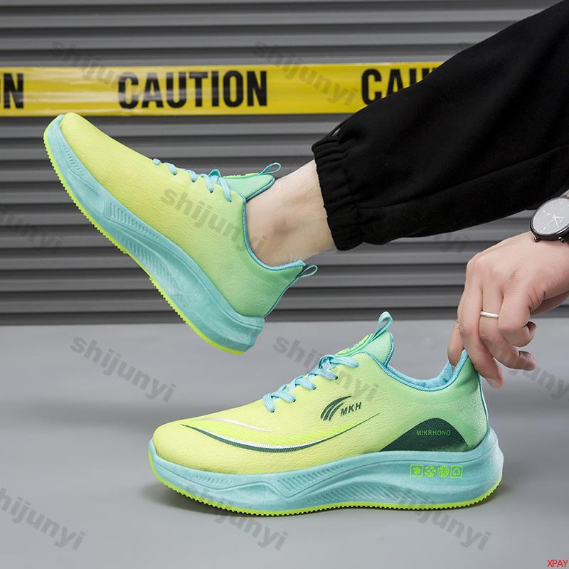 Модные мужские кроссовки Модные высокие повседневные туфли Осенние легкие дышащие — фото 6