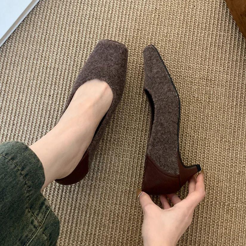 Fashion Bailamos New Brand Women Flat Shoes Fashion Shallow Slip On Ladies Casual Ballerinas Shoes Soft Flat Outdoor Dress  Shoes