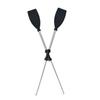 Aluminum Alloy Float Afloat Oars Fitting Reinforced Plastic Paddle Long  Canoe Raft