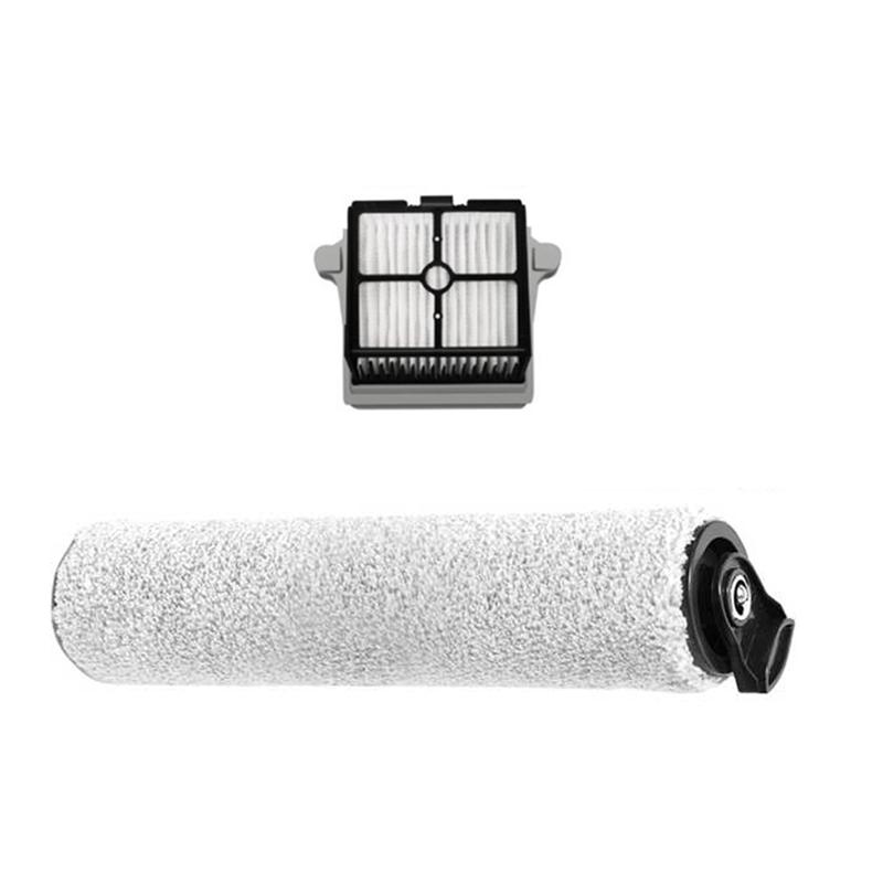 YCOC-For Tineco Floor One S5 Steam/Ifloor 5 Steam Robot Vacuum Cleaner Replacement Roller Brush Filter Kit