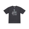 New MLB Boston Red Sox Basic Collection SS25 T Shirt Unisex Charcoal Gray 3ATSB0753-43CGS