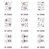 Mehndi Designs Henna Tattoo Stickers Flower Hand Tattoo Body Art Sticker  Music Festival