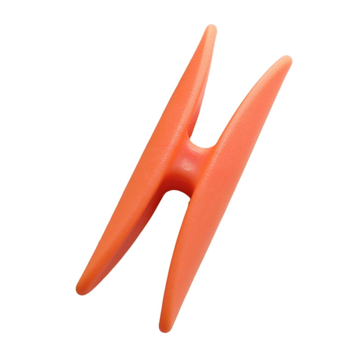 

Ручка для переноски продуктовых сумок, прочная, эргономичная, легкая, многоцелевая, универсальная, держатель для мусорных пакетов для покупок, пластиковая ручка, инструмент для переноски оранжевый