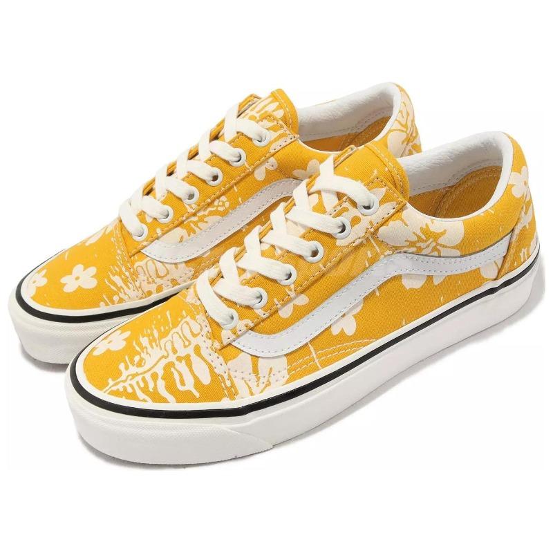 Vans Old Skool Low Top Skate Shoes Unisex Orange VN0A4BW3CTR