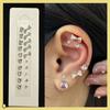20Pcs Disposable Ear Sticker Acupoint Pressure Stimulation Patches Acupunctures Beads Auricular Ear Sticker Massager